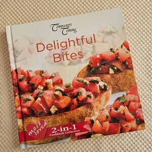 Company's Coming - Delightful‎ Bites - 2 in 1 Cook Book - Appetizers & Treats
